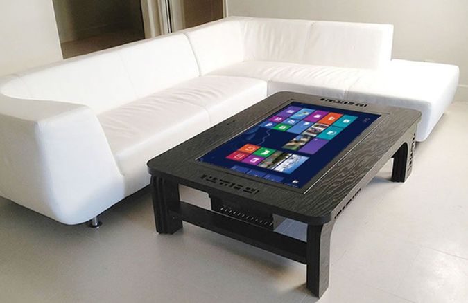 Microsoft Windows 8 Touchscreen Coffee Table