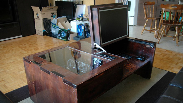 coffe table computer gaming pc