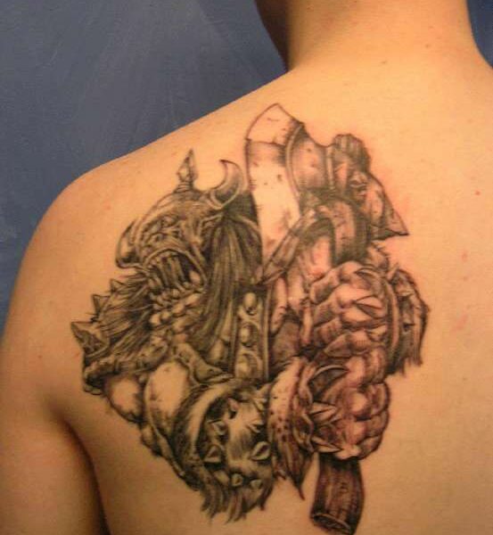 orc tattoo