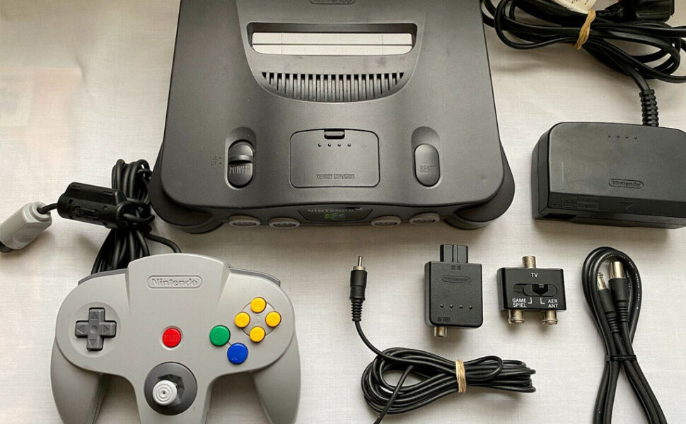 Nintendo N64 Console, Controller and Power Brick
