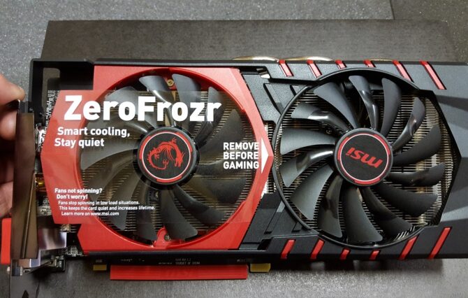 R9 380 Front