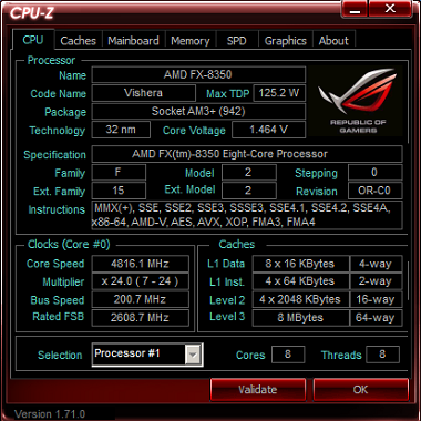 4.8Ghz 8350 CPU-Z