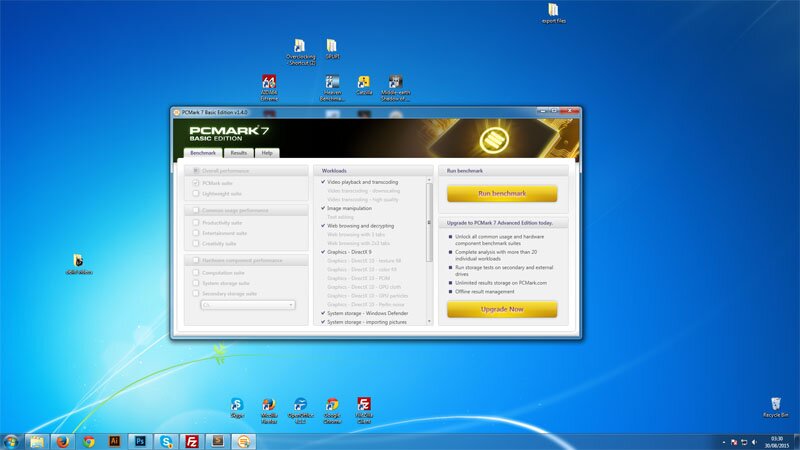 pcmark 7 screenshot