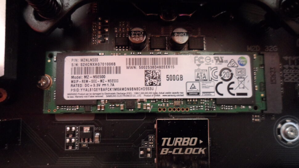 Samsung EVO 850 500GB m.2 SSD Review