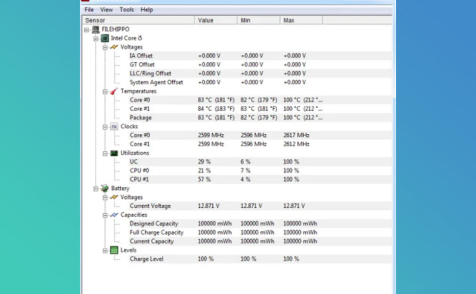 Using Open Hardware Monitor Source Code DLL with C#