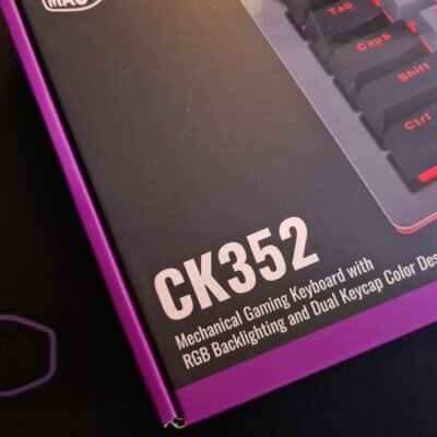 Cooler Master CK352 Mechanical Keyboard Review – Red Switches