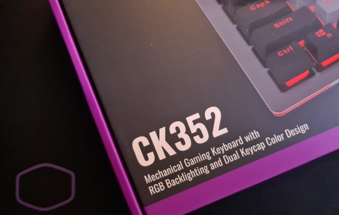 Cooler Master CK352 Mechanical Keyboard Review – Red Switches