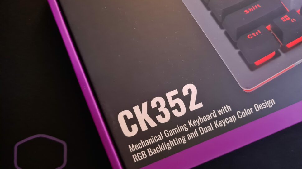 Cooler Master CK352 Mechanical Keyboard Review – Red Switches