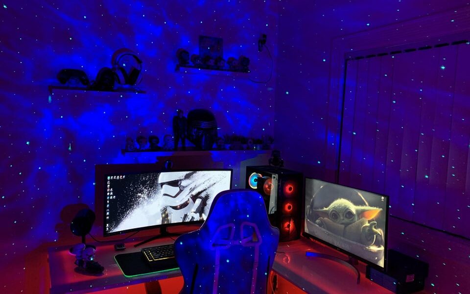 galaxy project gaming pc setup