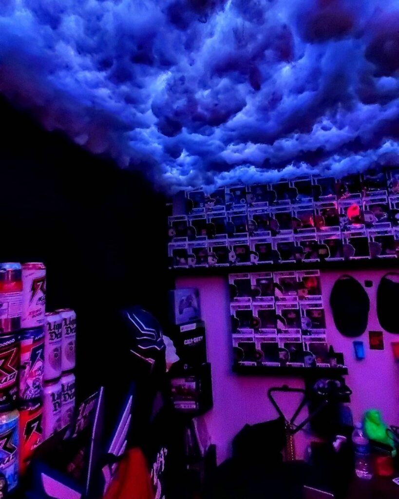 led cloud feature ceiling