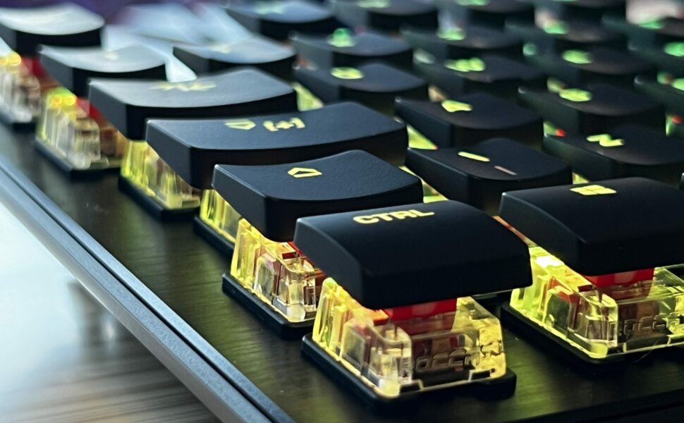 Vulcan TKL Pro - Titan Optical Switches in Action
