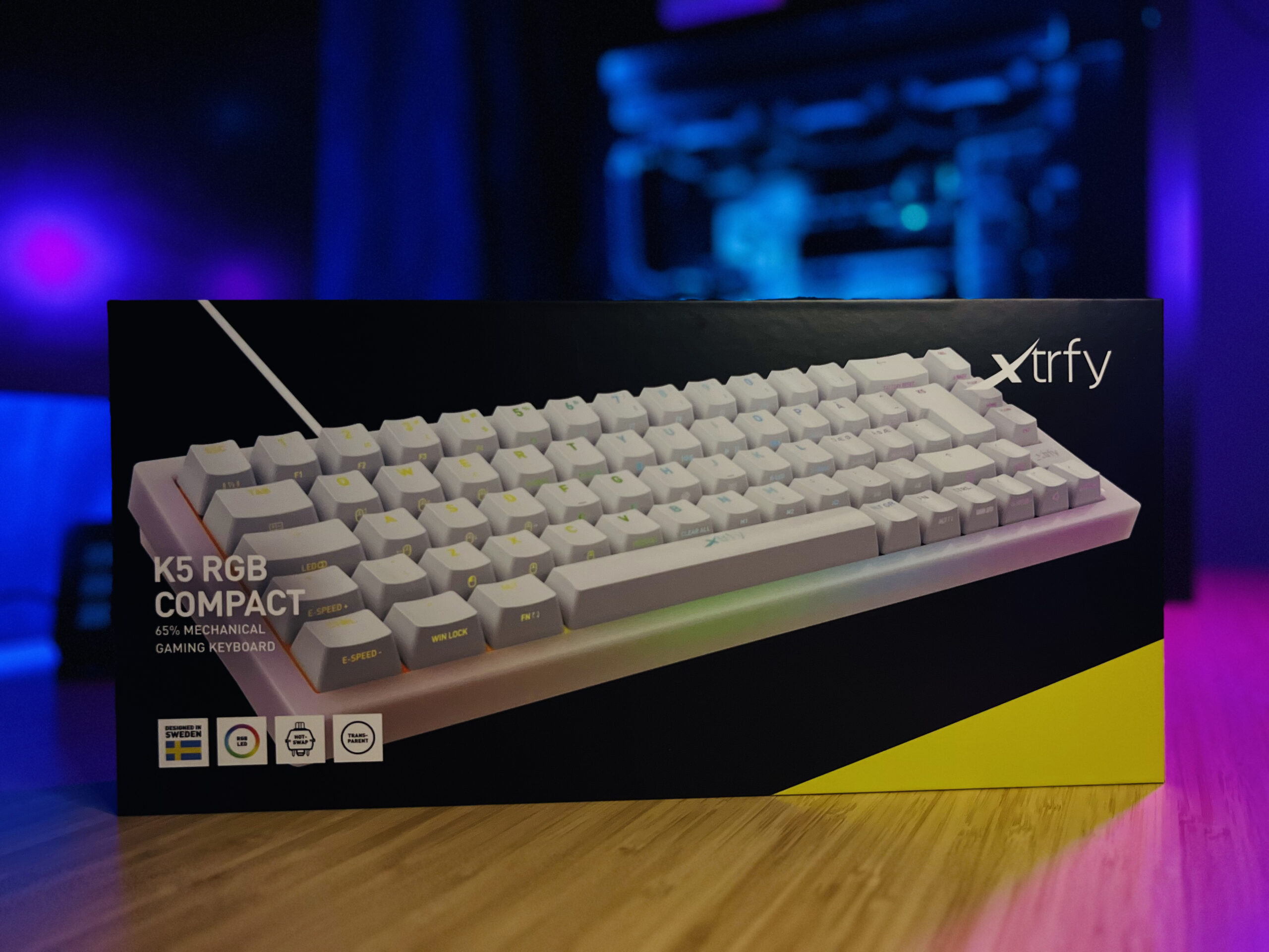 XTRFY K4 TKL RGB WHITE – CHERRY XTRFY