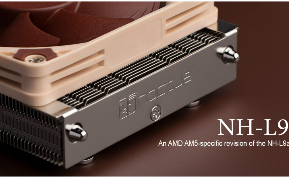 Noctua Releases New Low-profile Ryzen AM5 CPU Cooler